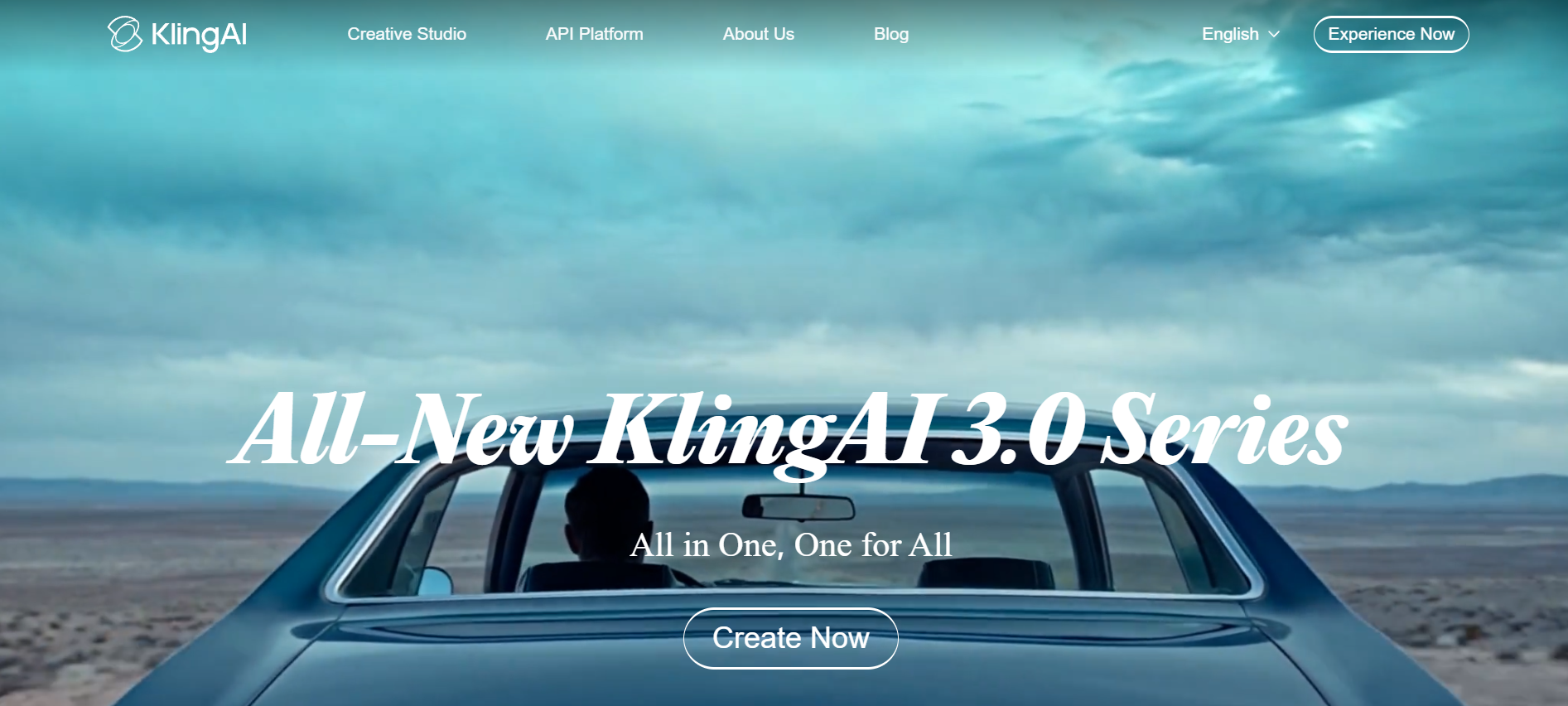 Kling AI interface