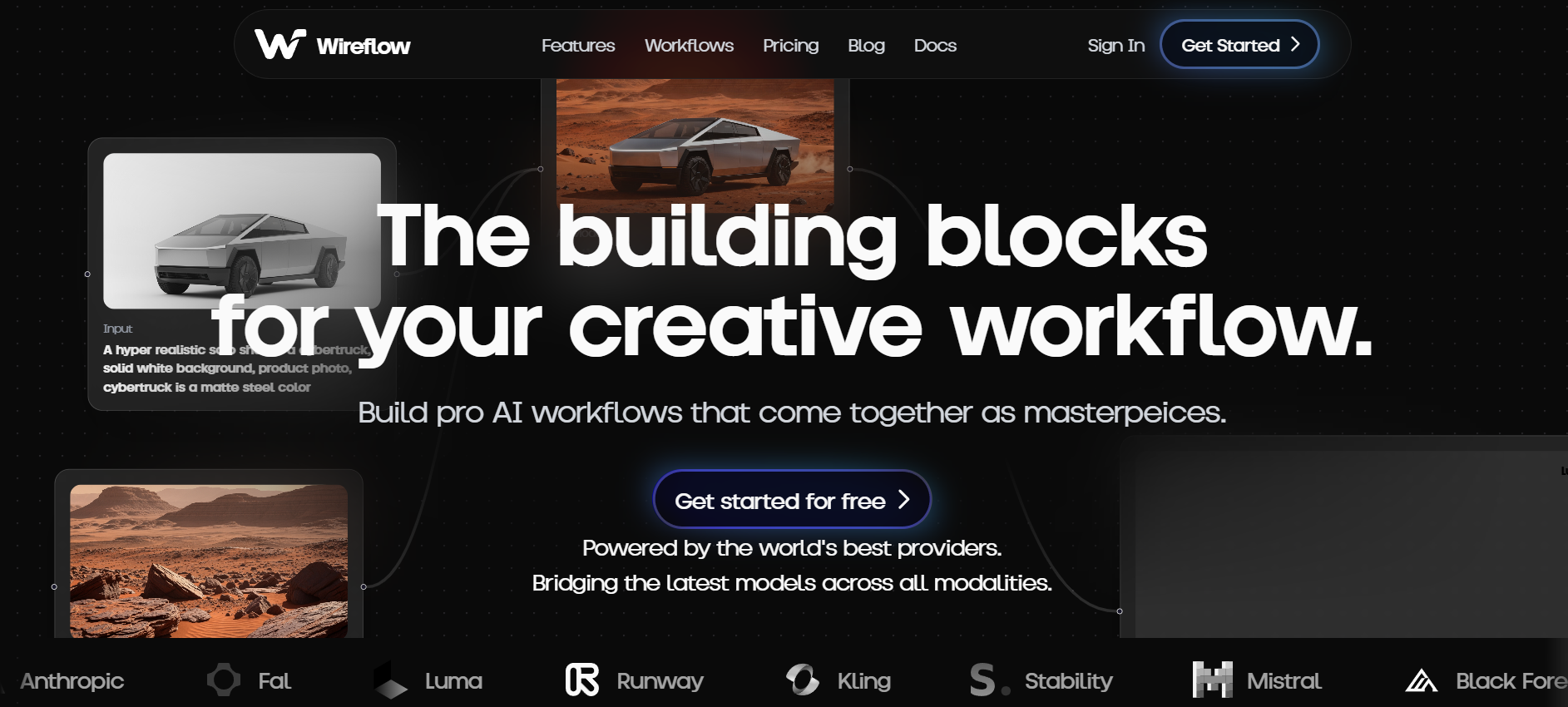 Wireflow website