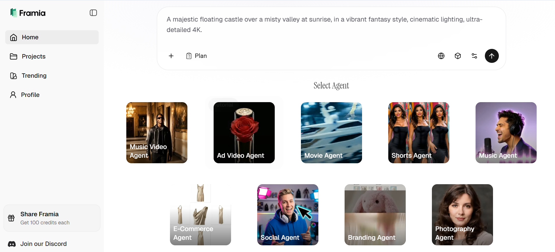 Craft your prompt or upload reference