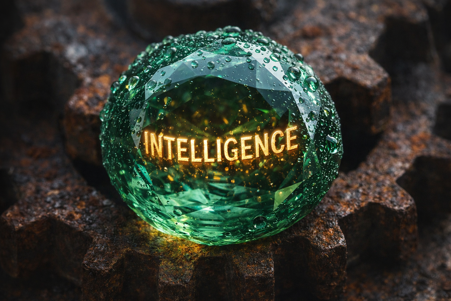 Macro refraction & 3D typography