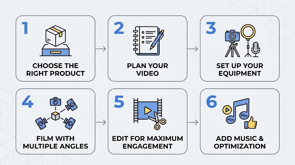 How to make an unboxing video: Step-by-step