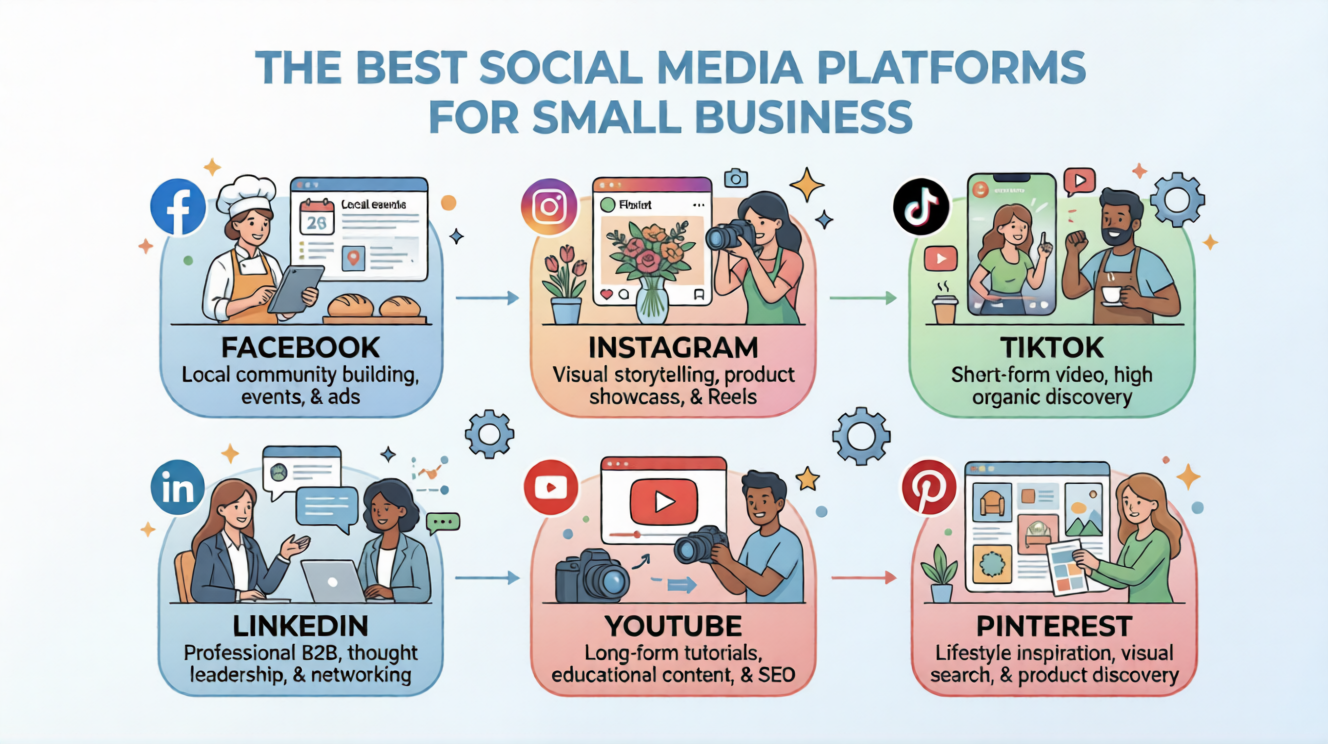 How to use each platform effectively for your small business