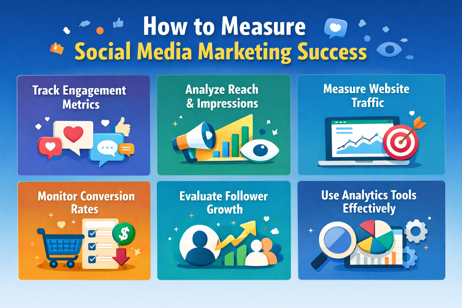 How to measure social media marketing success