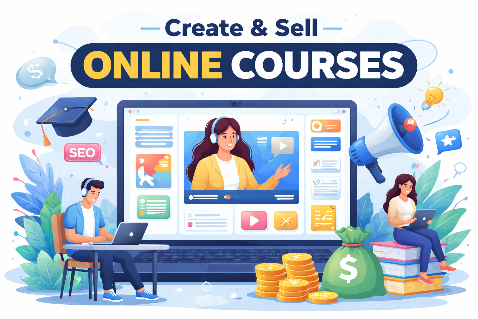 Create and sell online courses