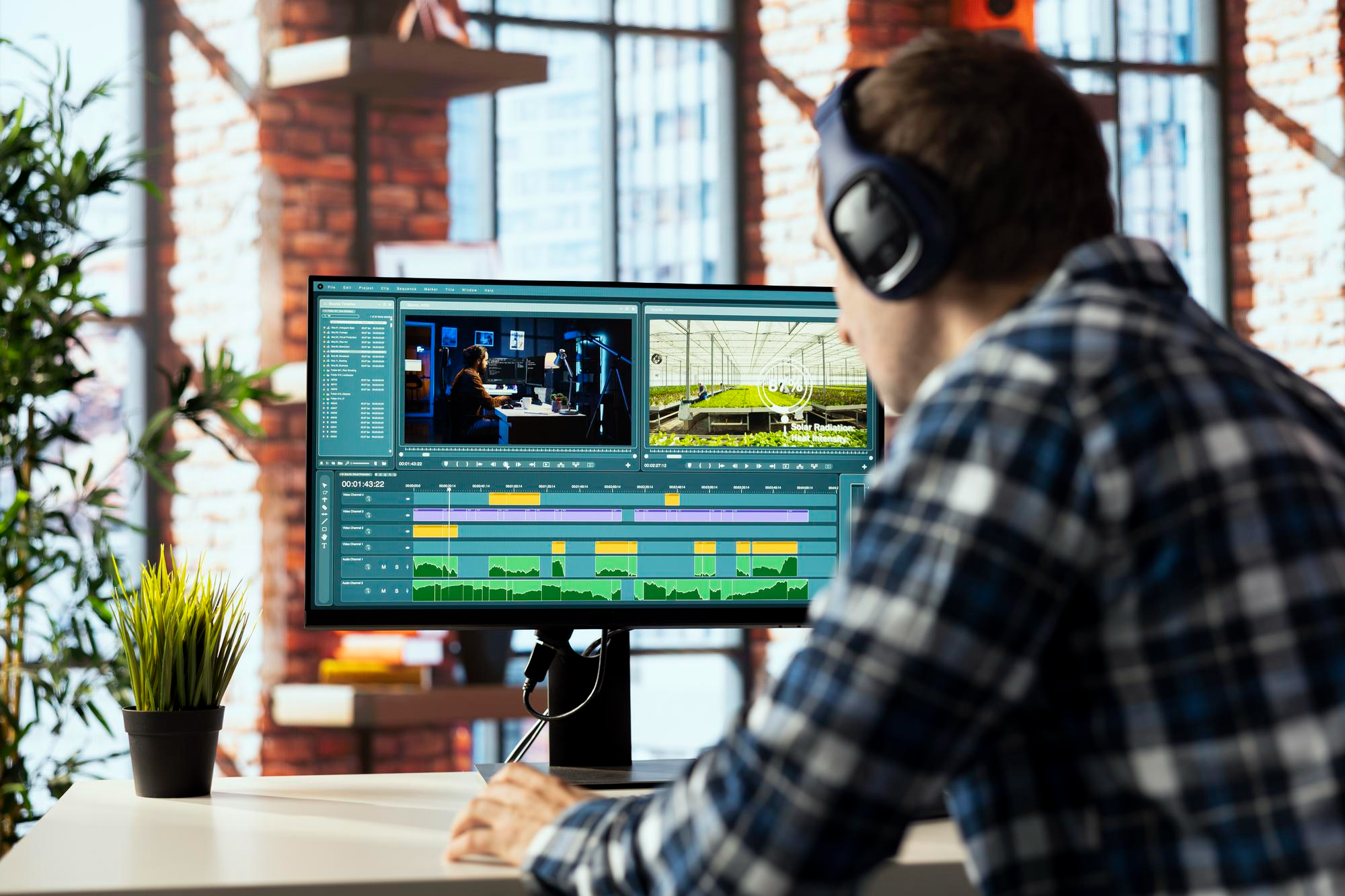 Offer AI video editing services