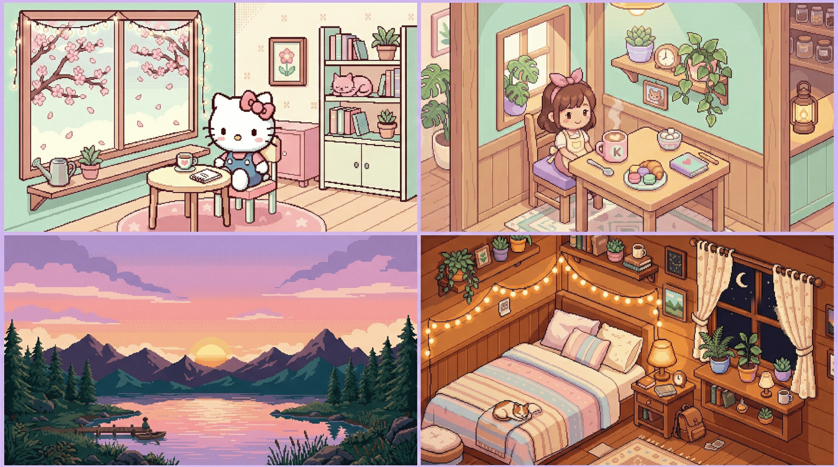 Kawaii café corner