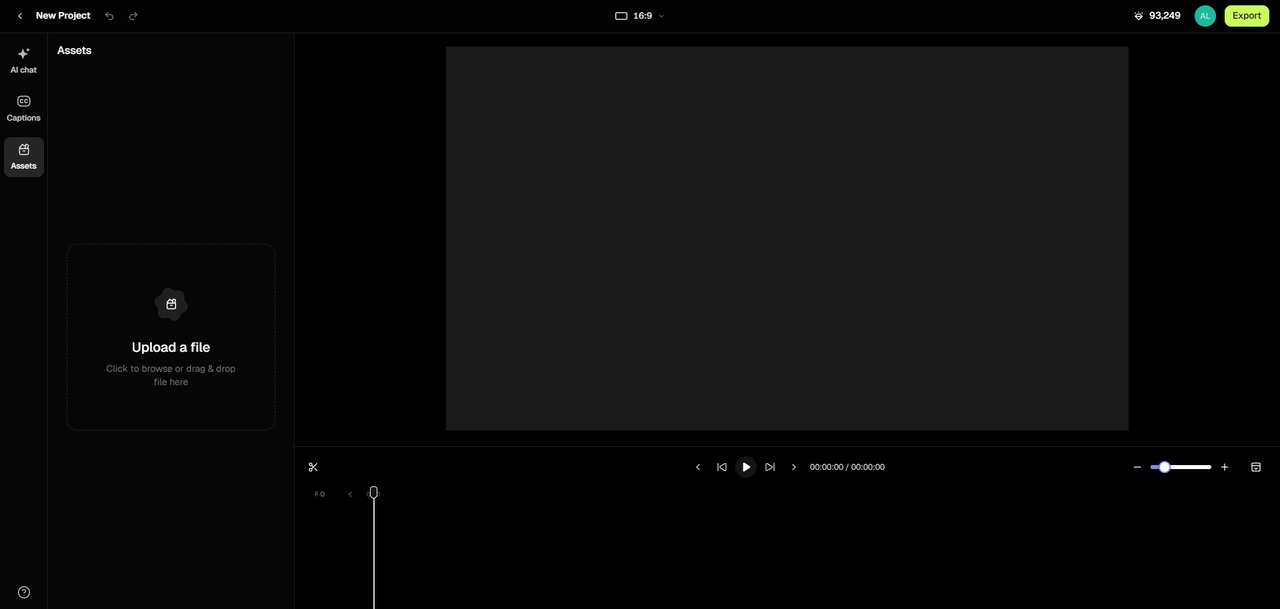 Upload your video file