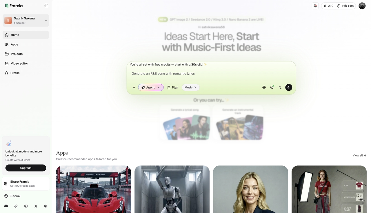 Provide your prompt and select your model