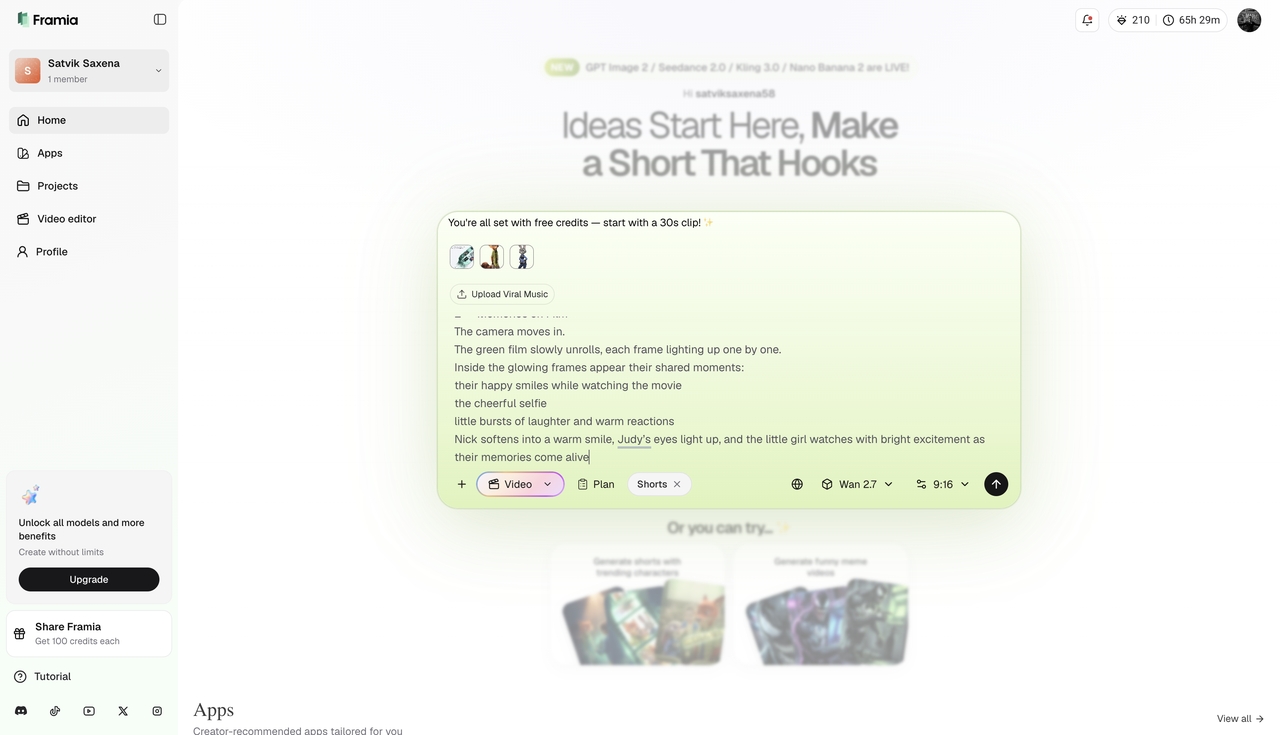 Provide your detailed video prompt