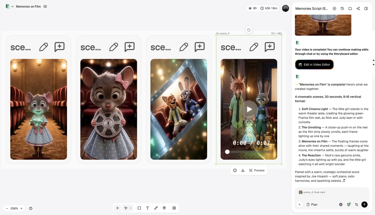 Finalize and export your video for your audience
