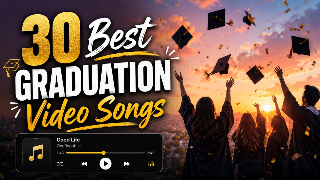 30+ great songs for graduation videos