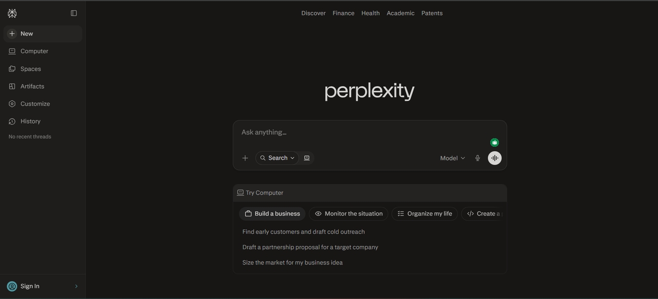 Perplexity AI