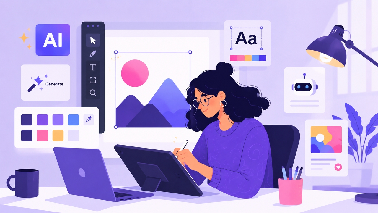 What is AI in graphic design
