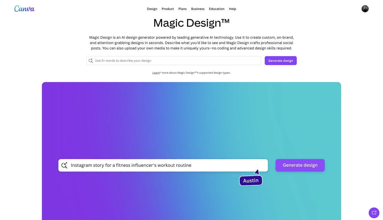 Canva Magic Studio