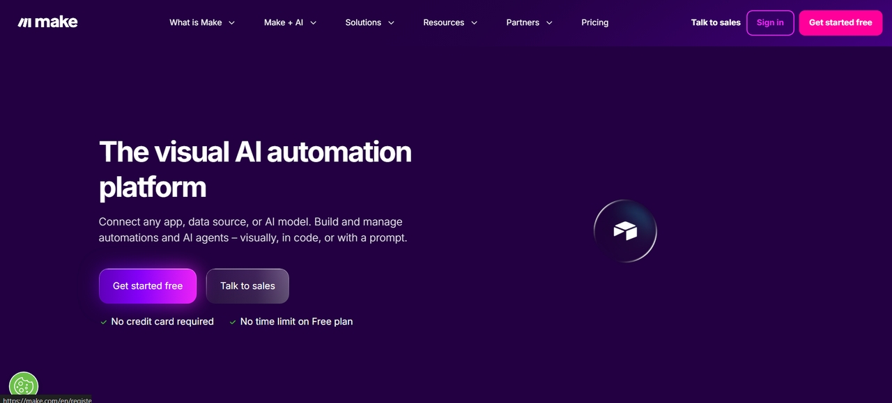 Visual workflow automation tool
