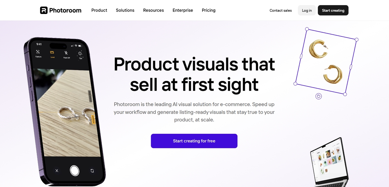 Photoroom: AI powered image editing tools