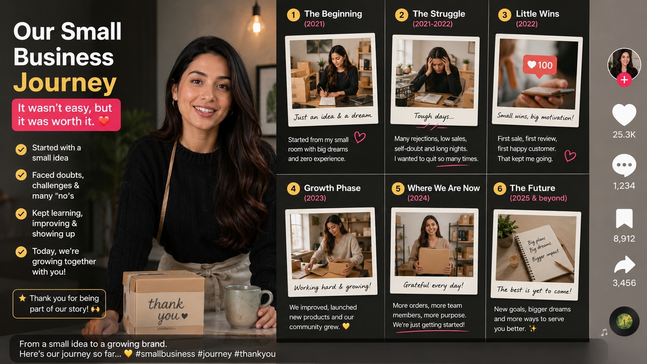 Share your small business success journey