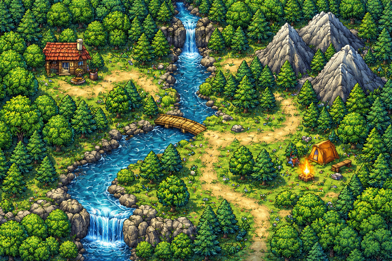 RPG map tile set