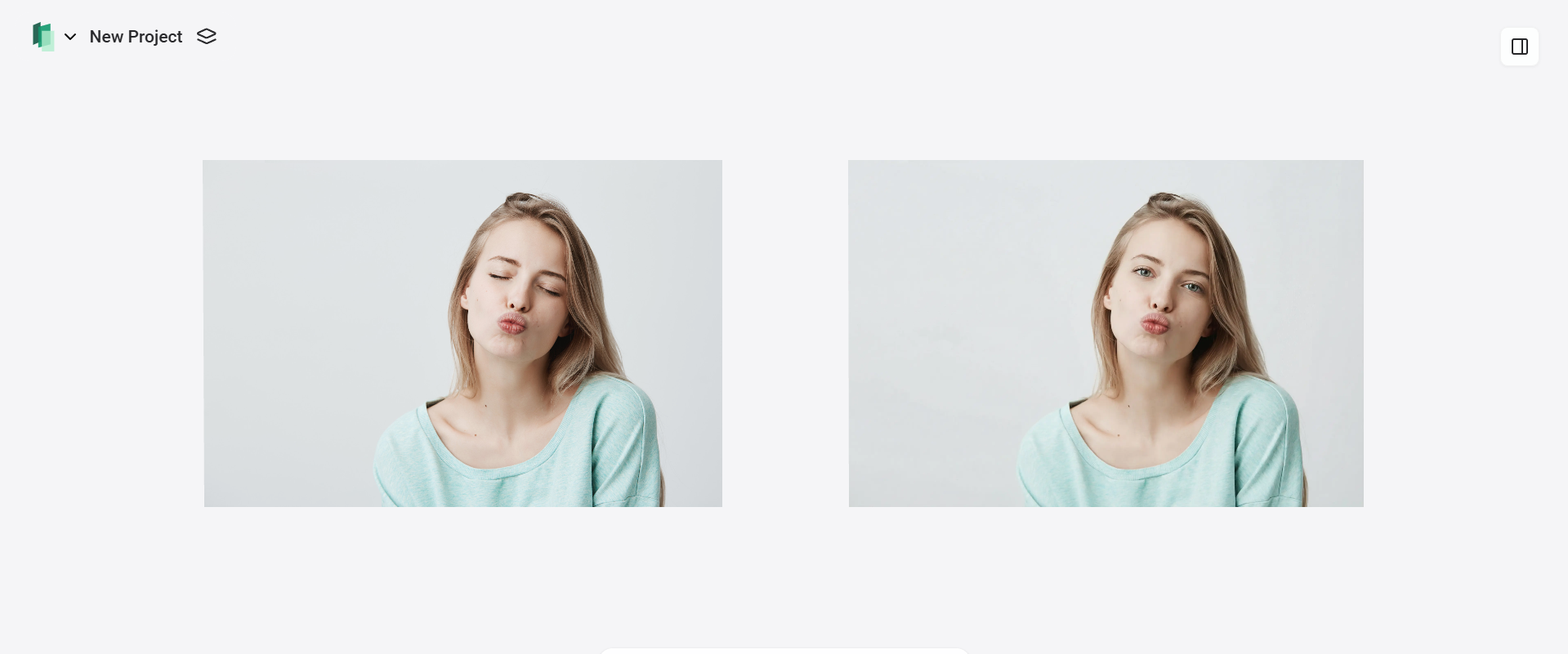Abrir ojos cerrados en una foto