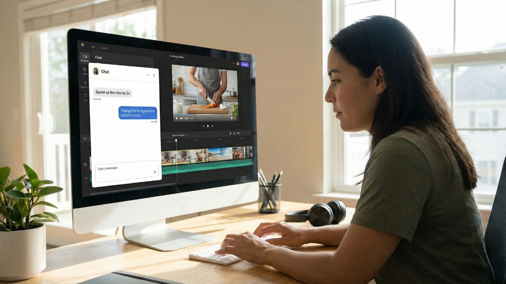 Edit your videos just by talking to the AI