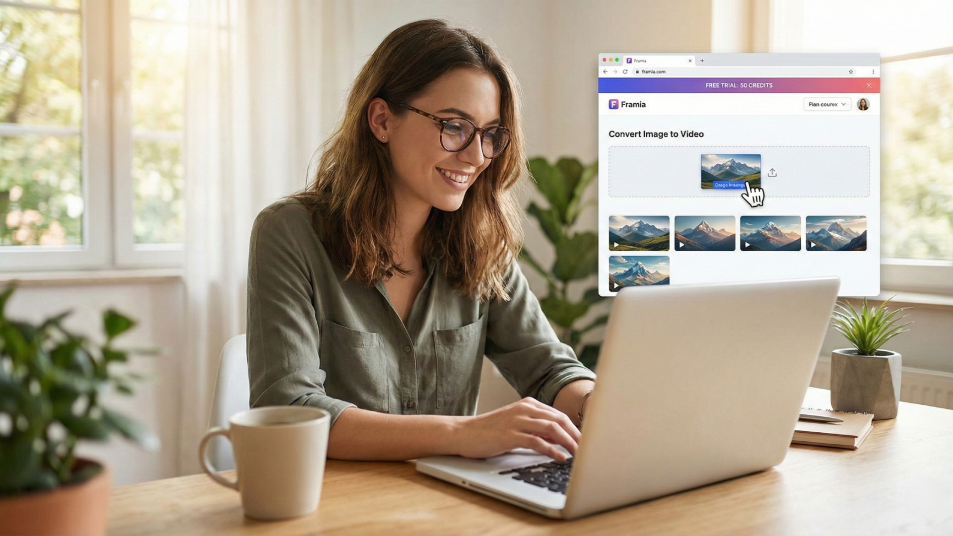 Try out professional video creation for free