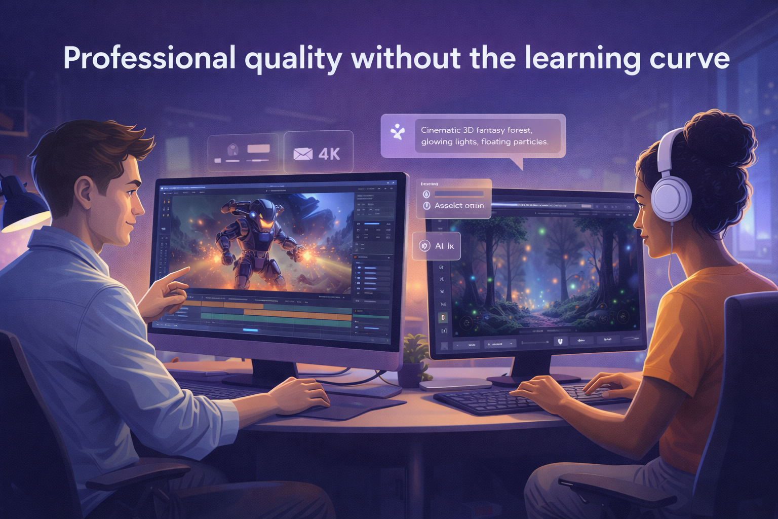 Professional quality without the learning curve