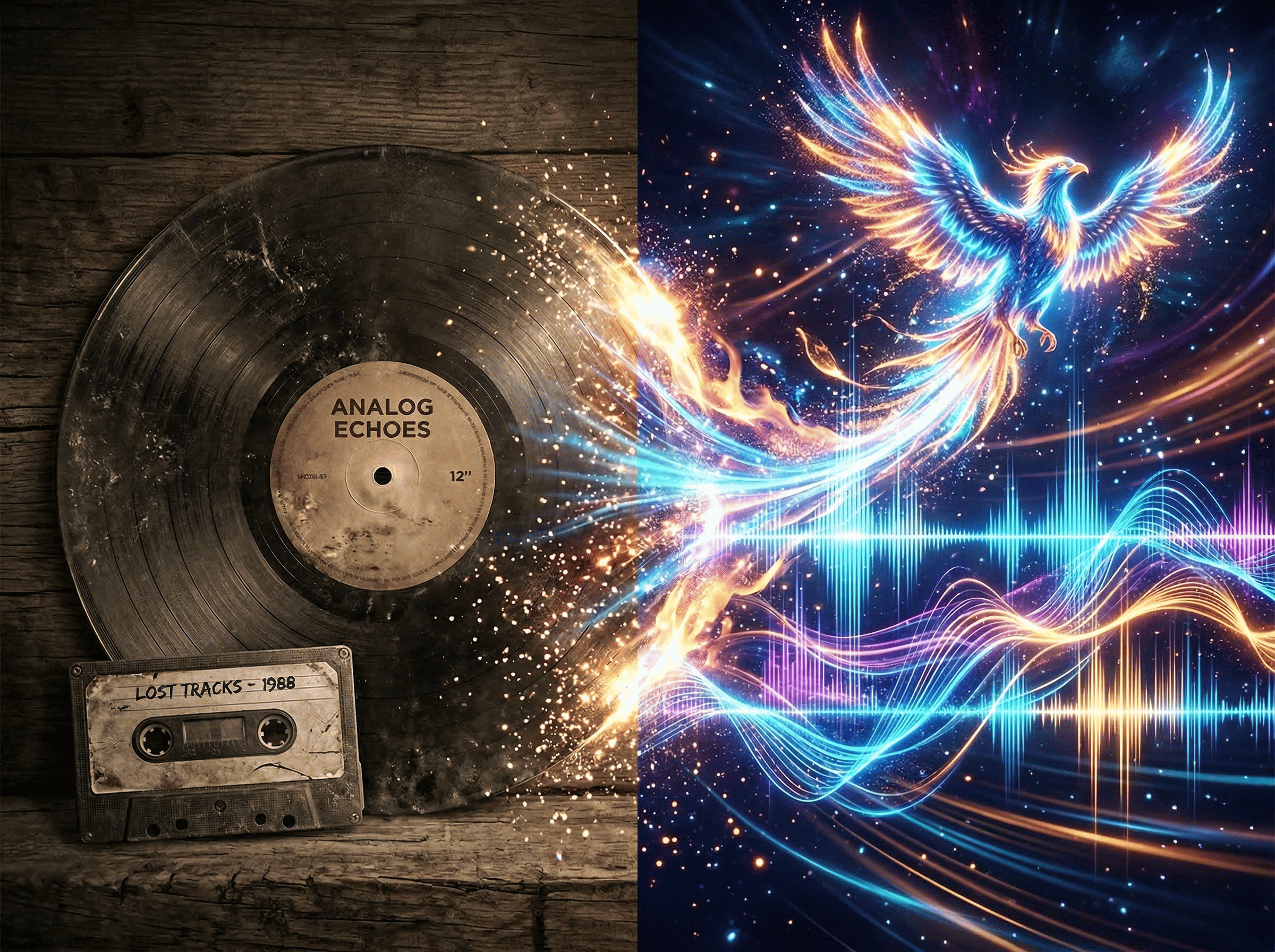 Reimagine and remaster existing tracks