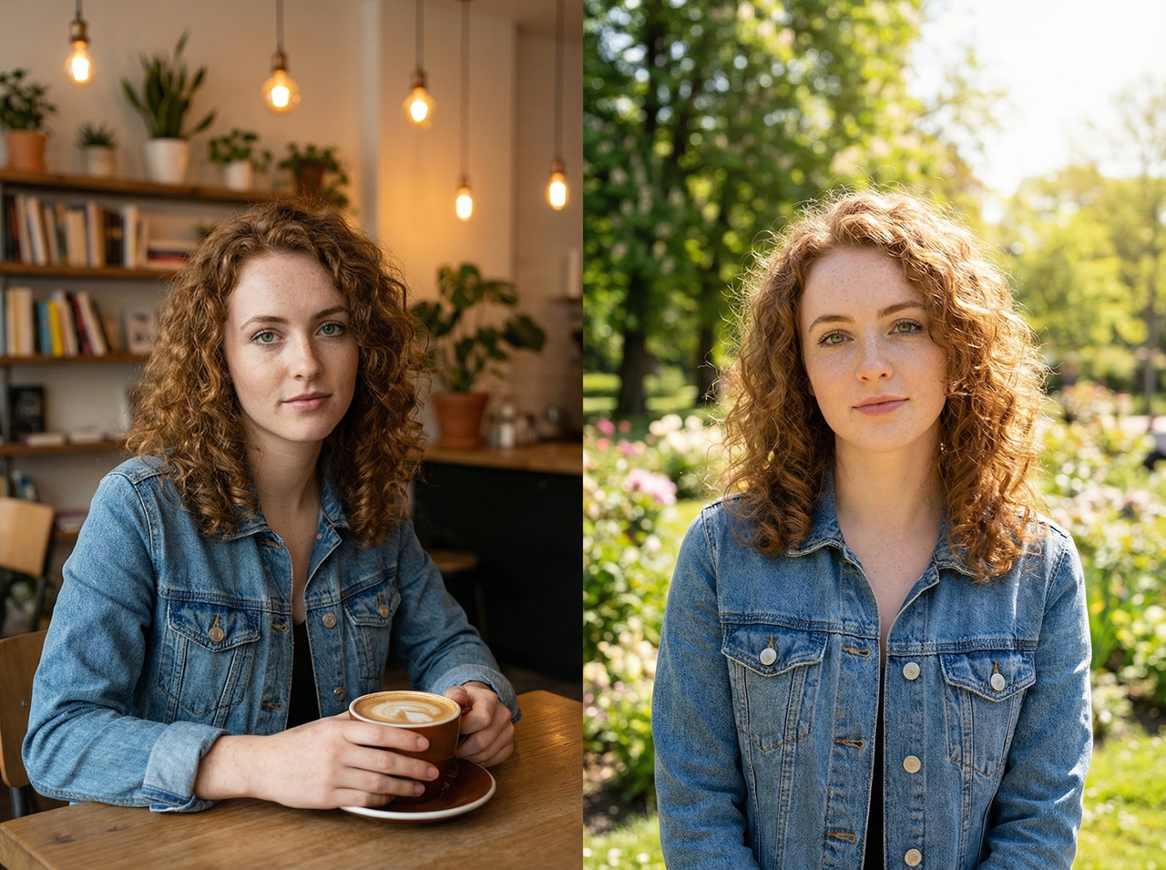 Character consistency on images