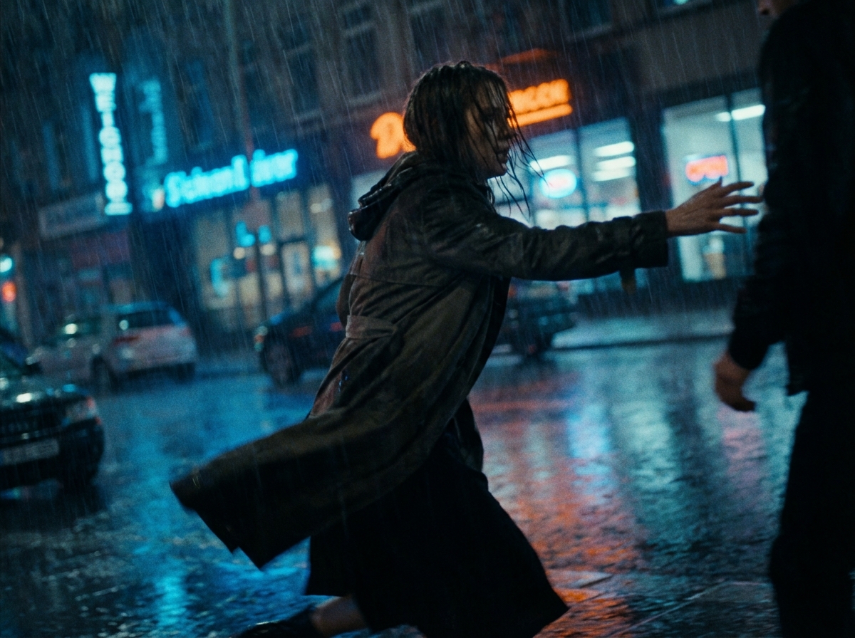 Cinematic video scene