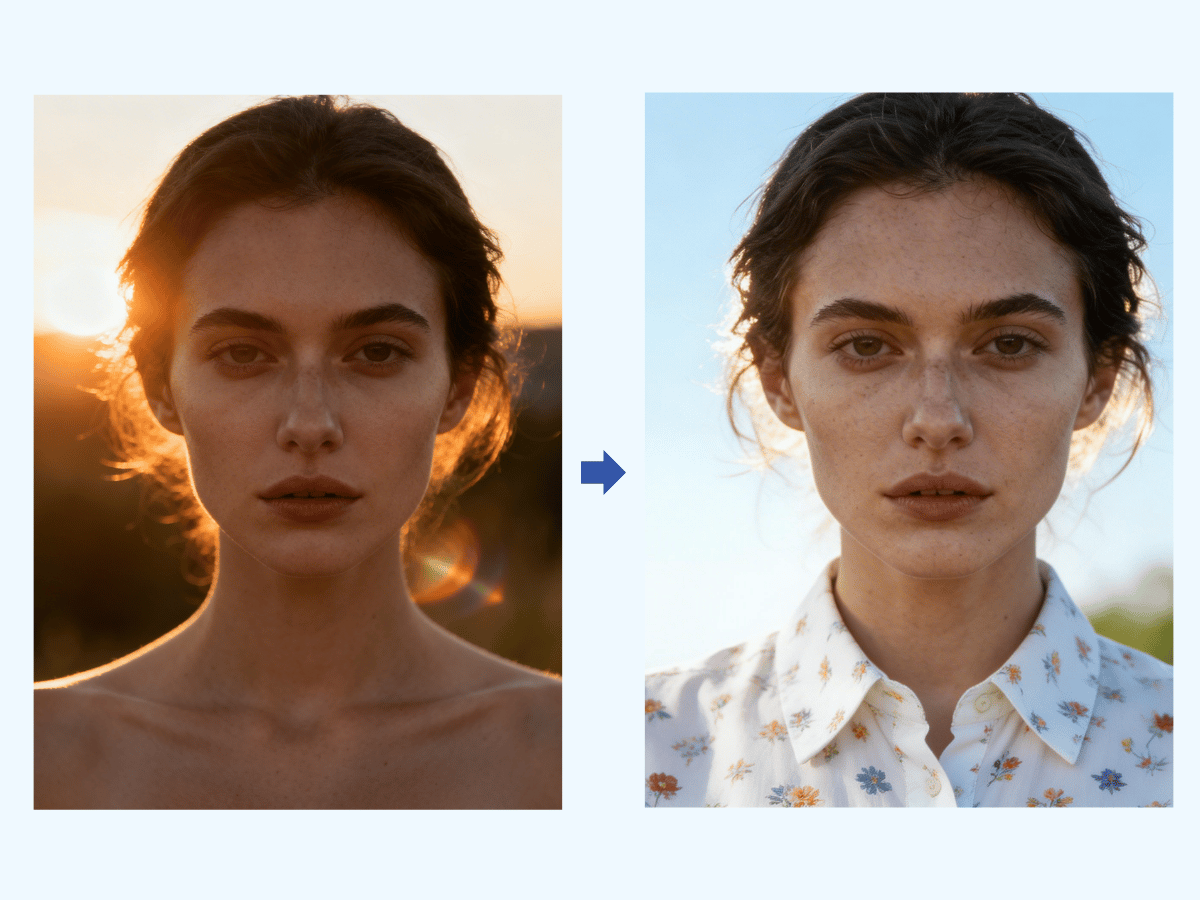 Touch up lighting or visuals with text