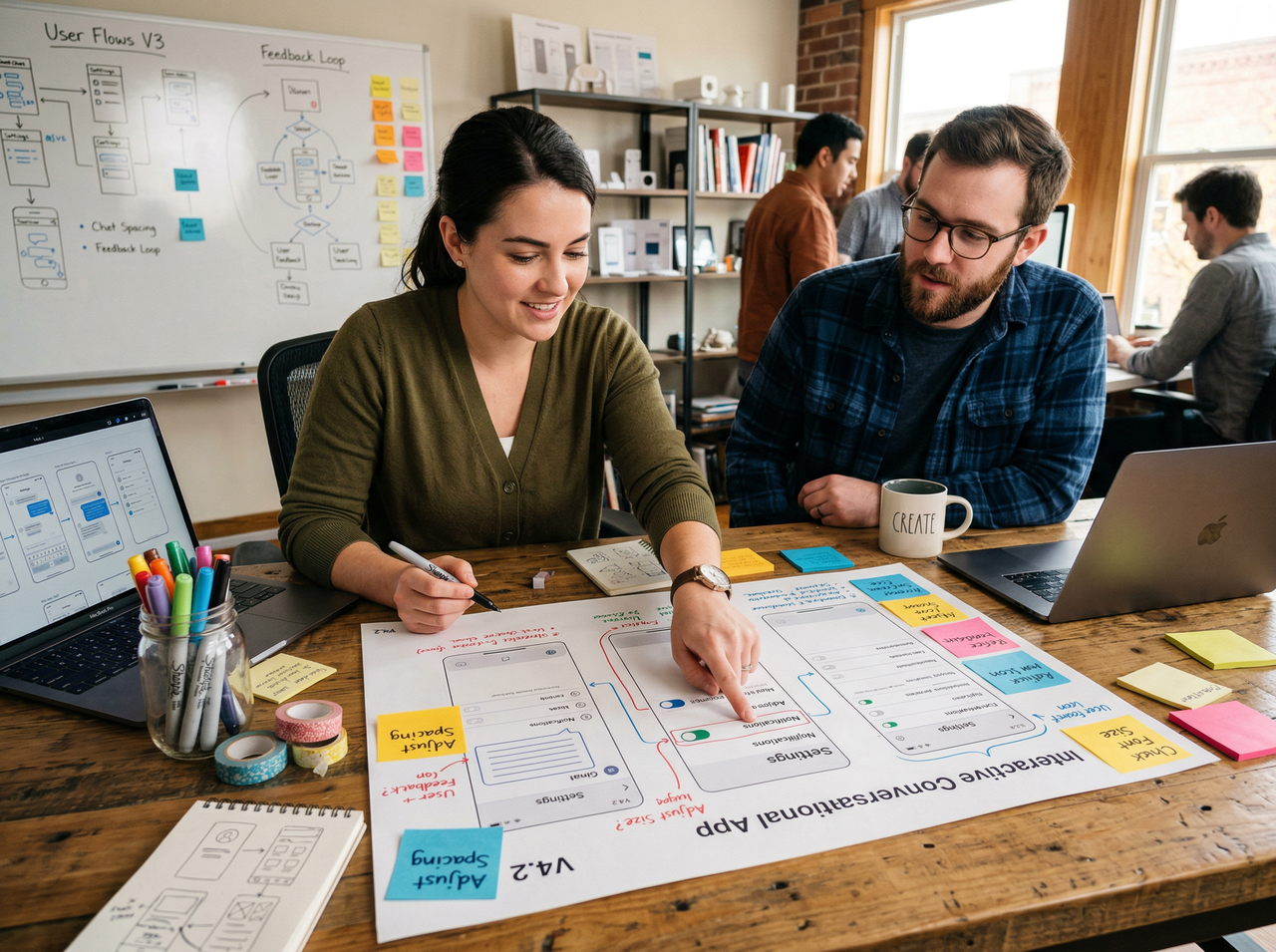 Refine your visuals using chat using Framia Pro