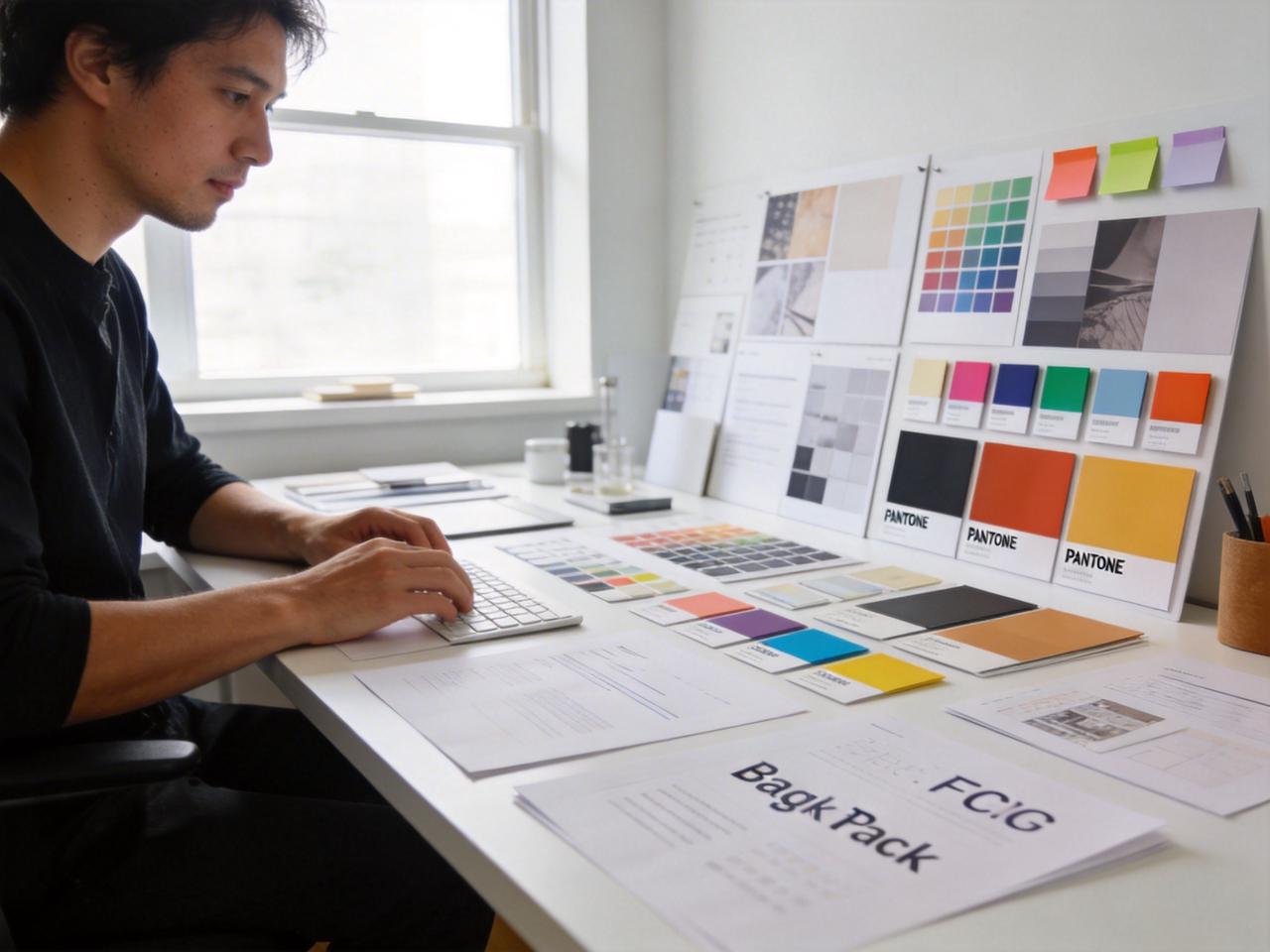 Quickly plan the brand kit with Framia Pro