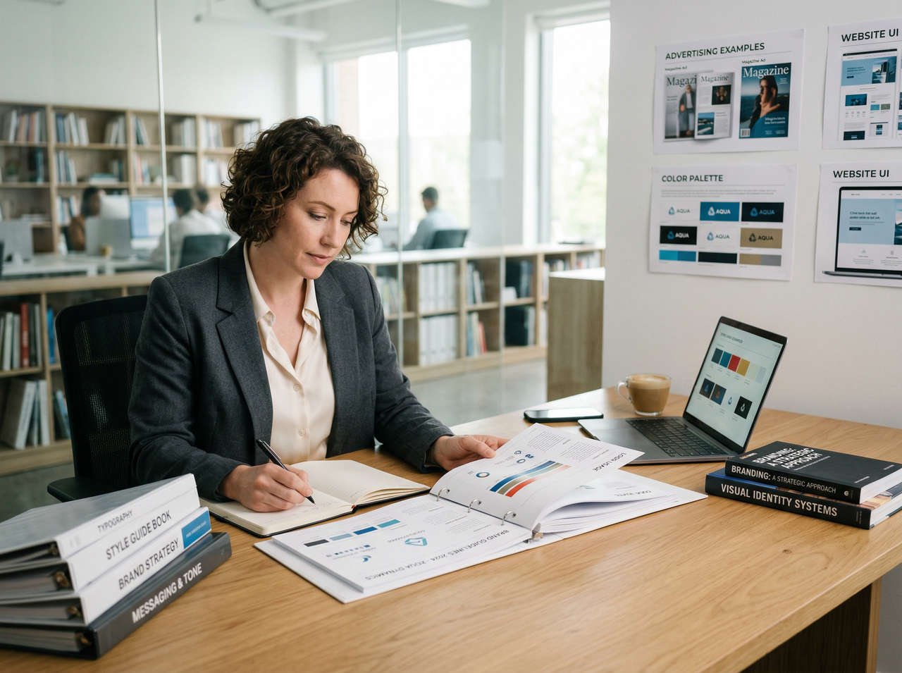 Reasoning-backed brand strategy using Framia Pro