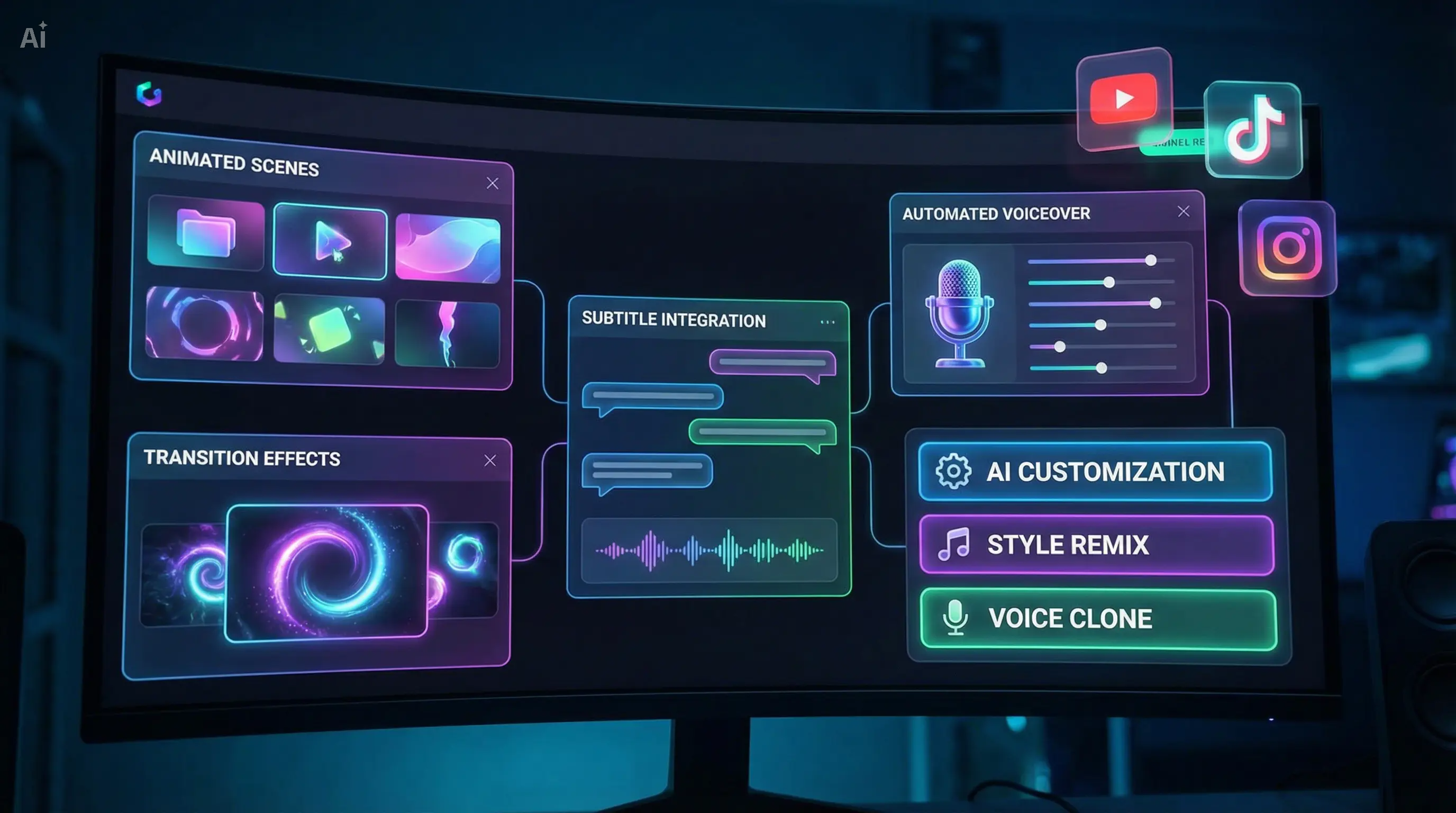 Fully customizable visuals