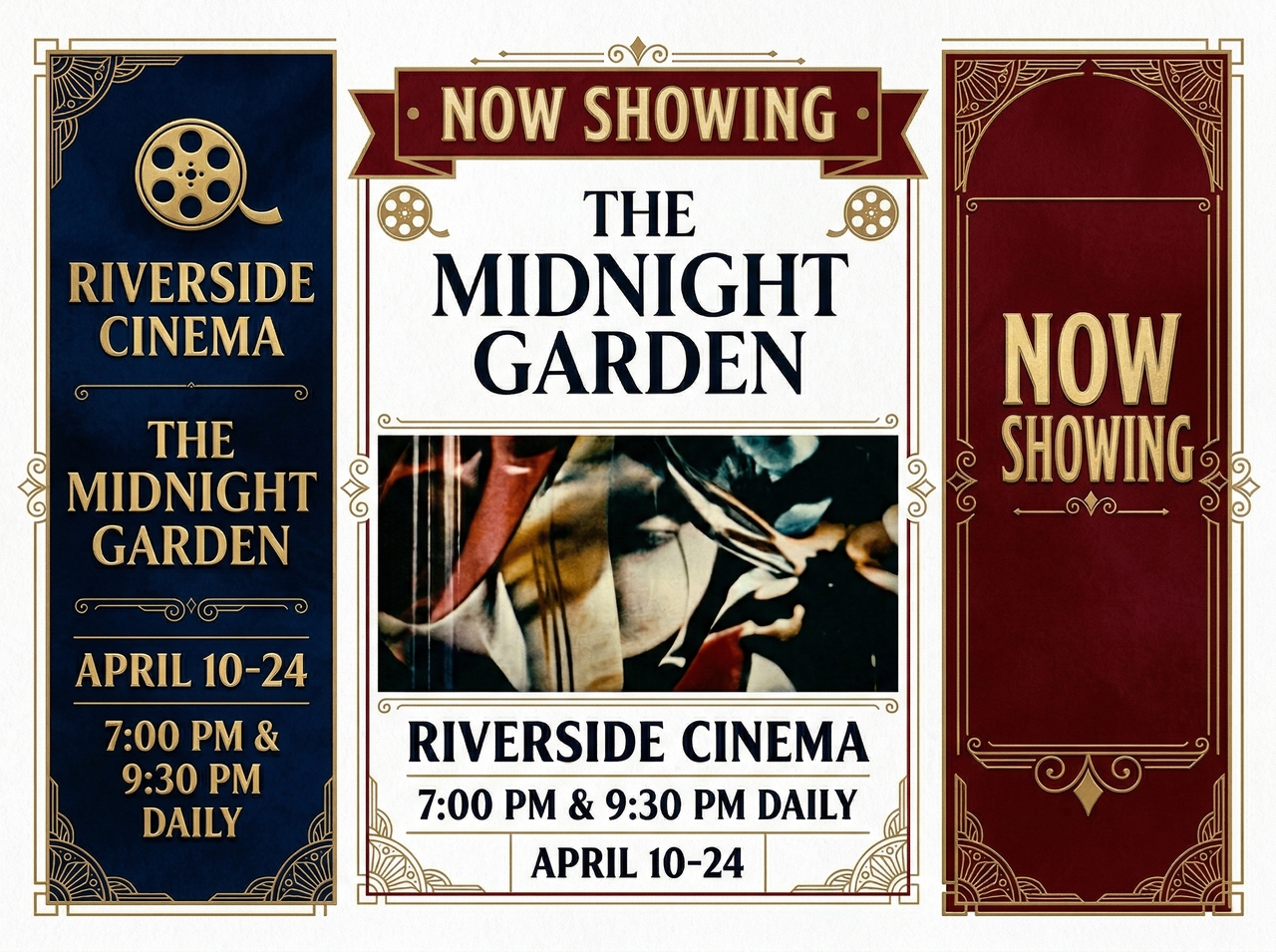 Create cinema posters 