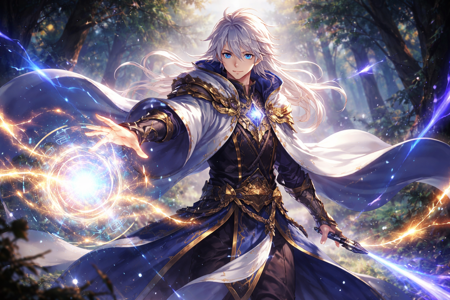Fantasy Anime Mage