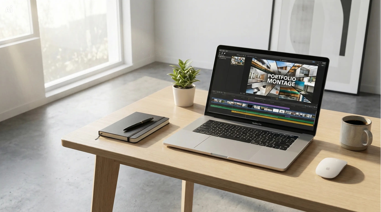 Portfolio and presentation video montage