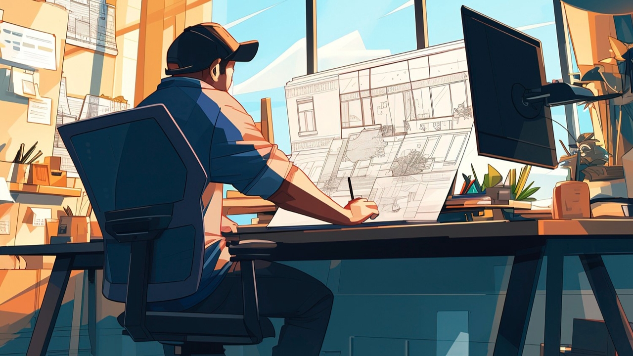Pitch ideas with visual storyboards