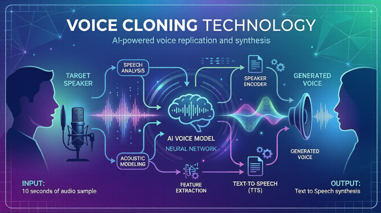 Advanced AI voice cloning with high accuracy