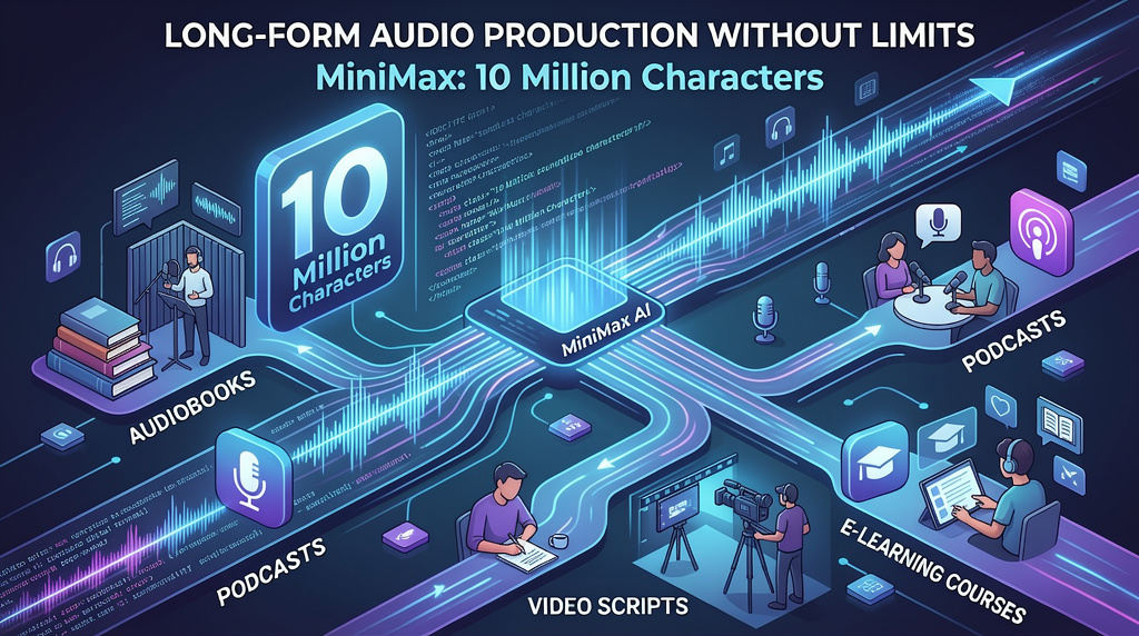 Long-form audio production without limits