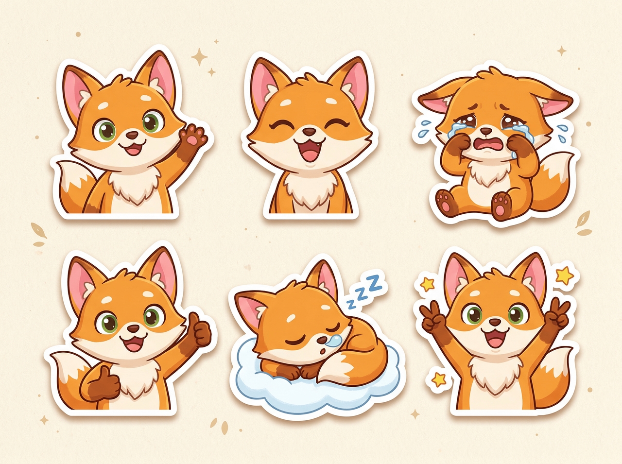 Generate consistent sticker packs