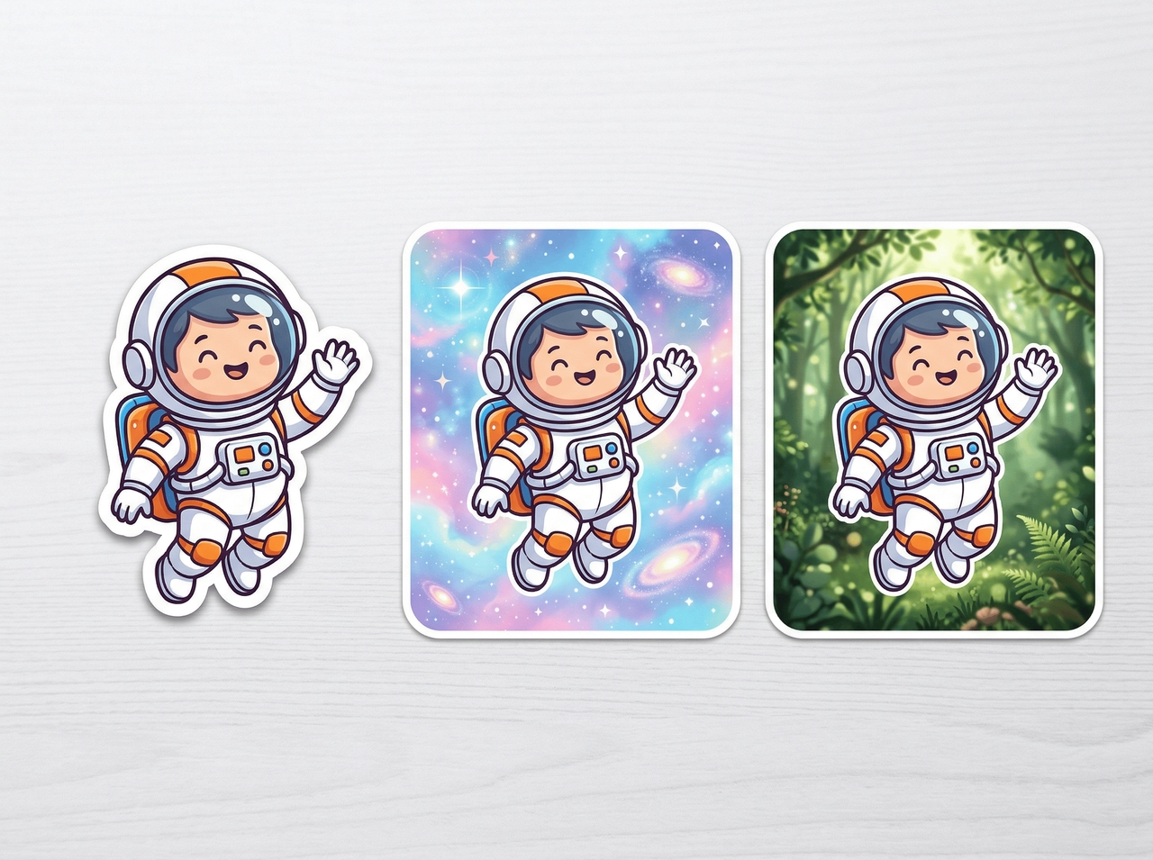 Remove and swap the sticker background