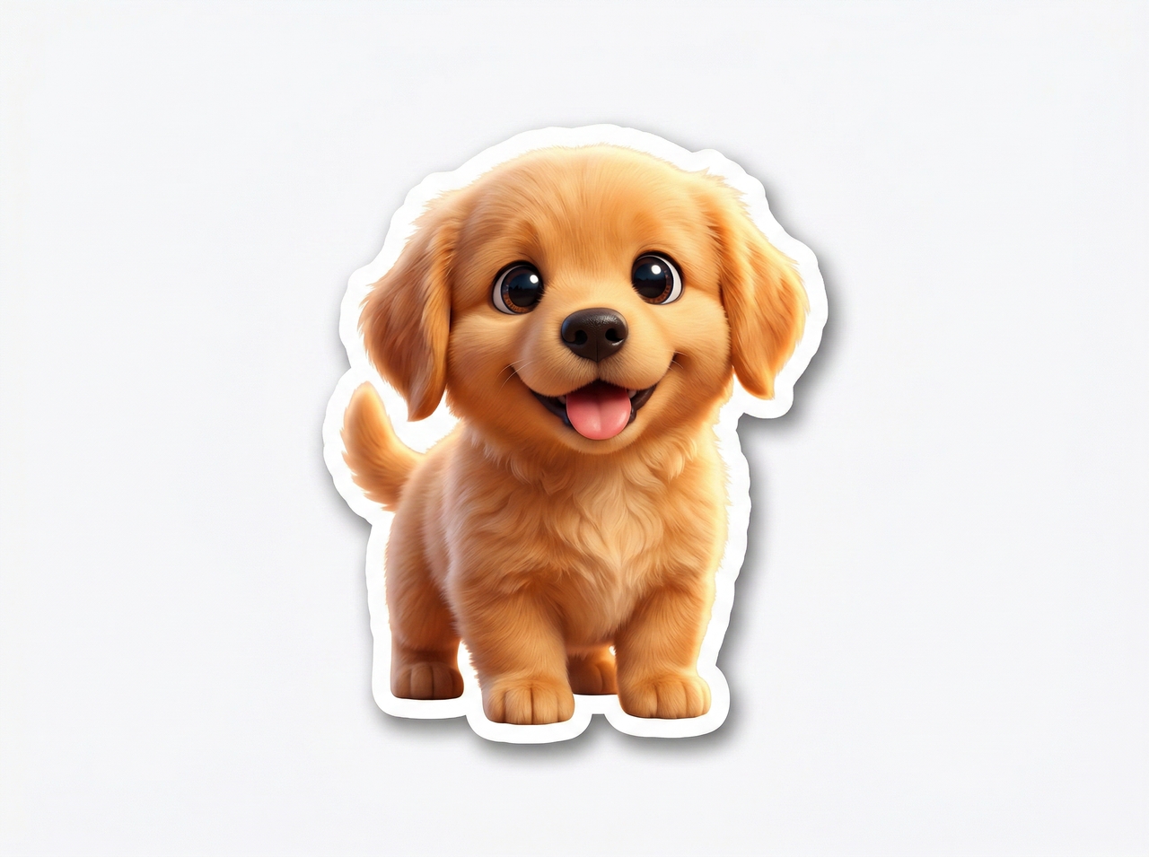 3D style sticker