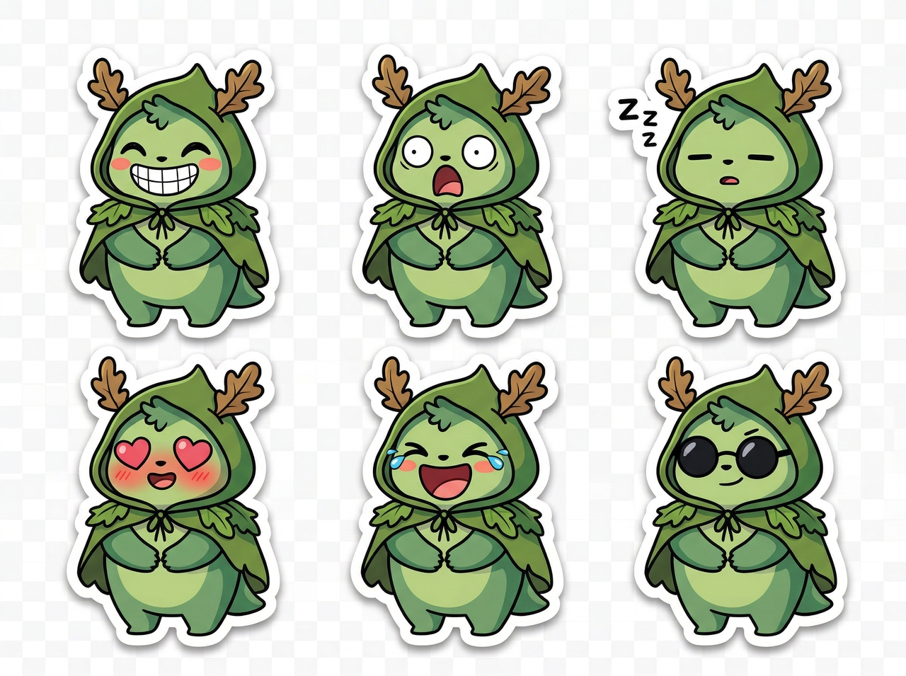WhatsApp emoji pack style stickers