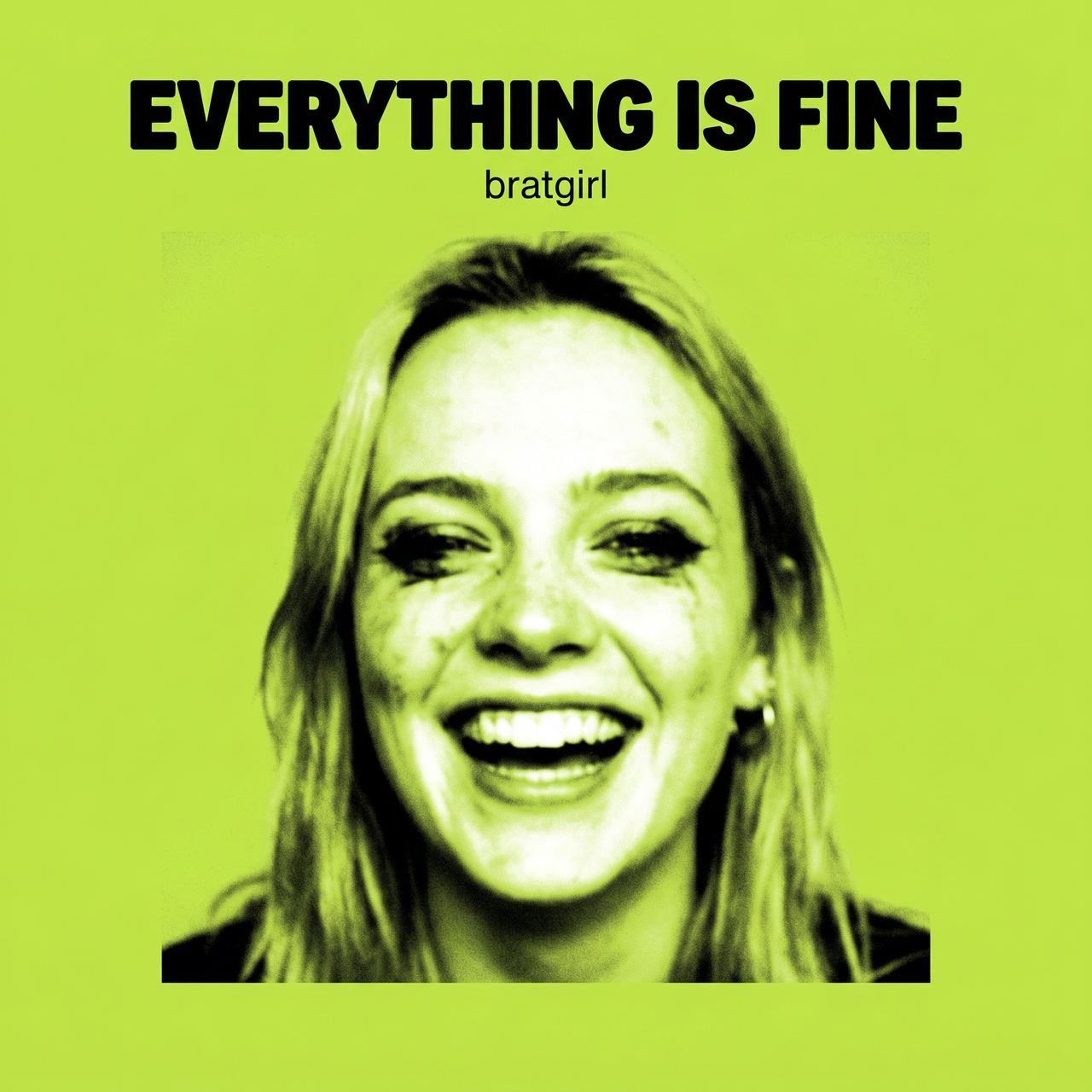 Brat inspired album cover