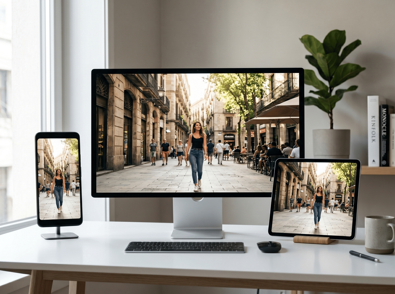 Make in any format, for any platform