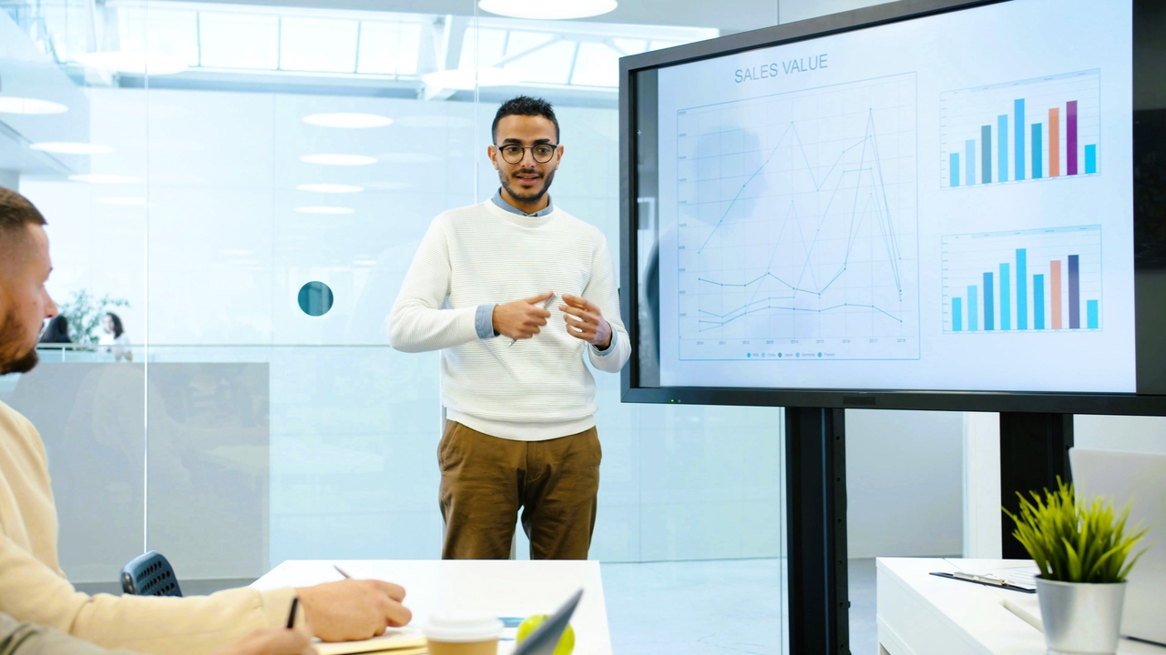 Launch professional corporate business presentations