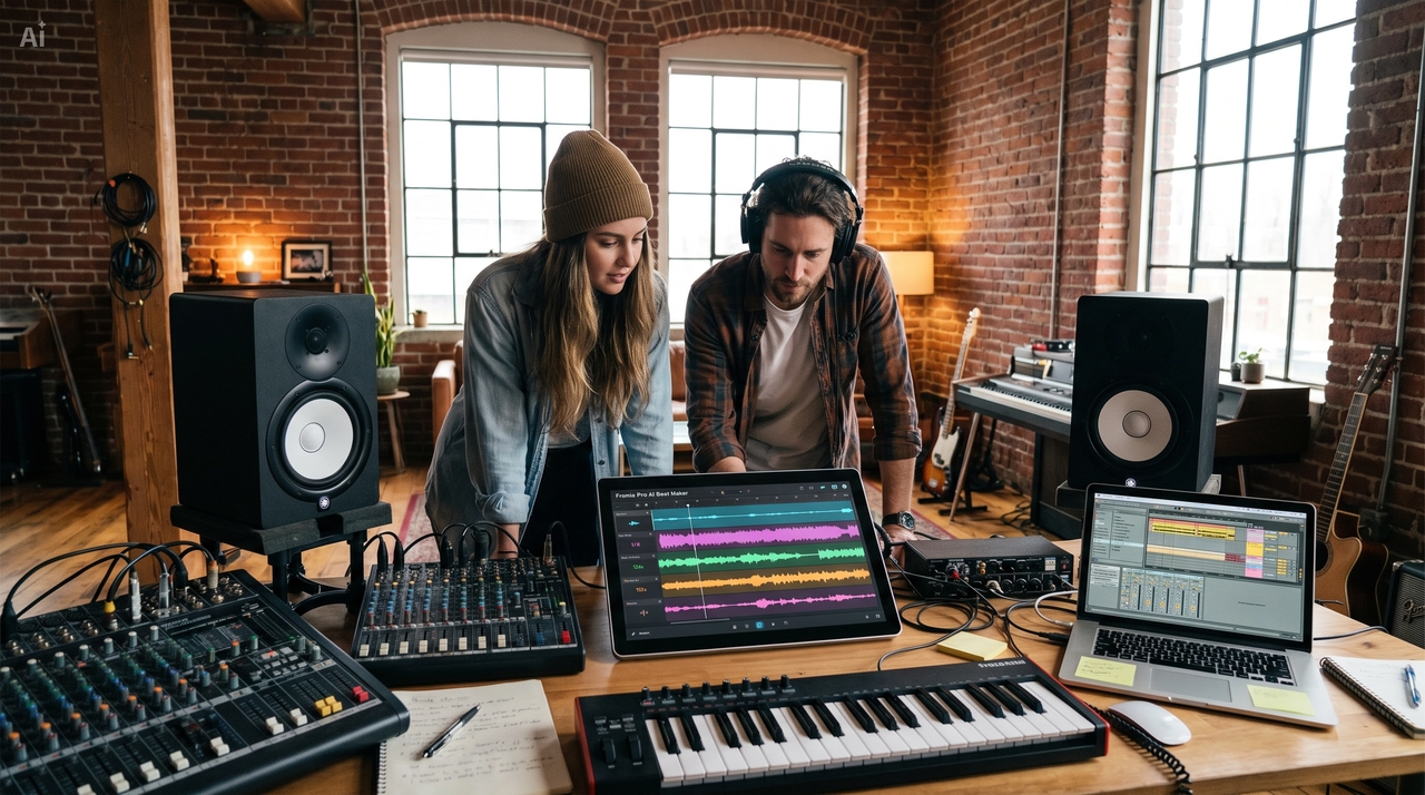 Music production for artists
