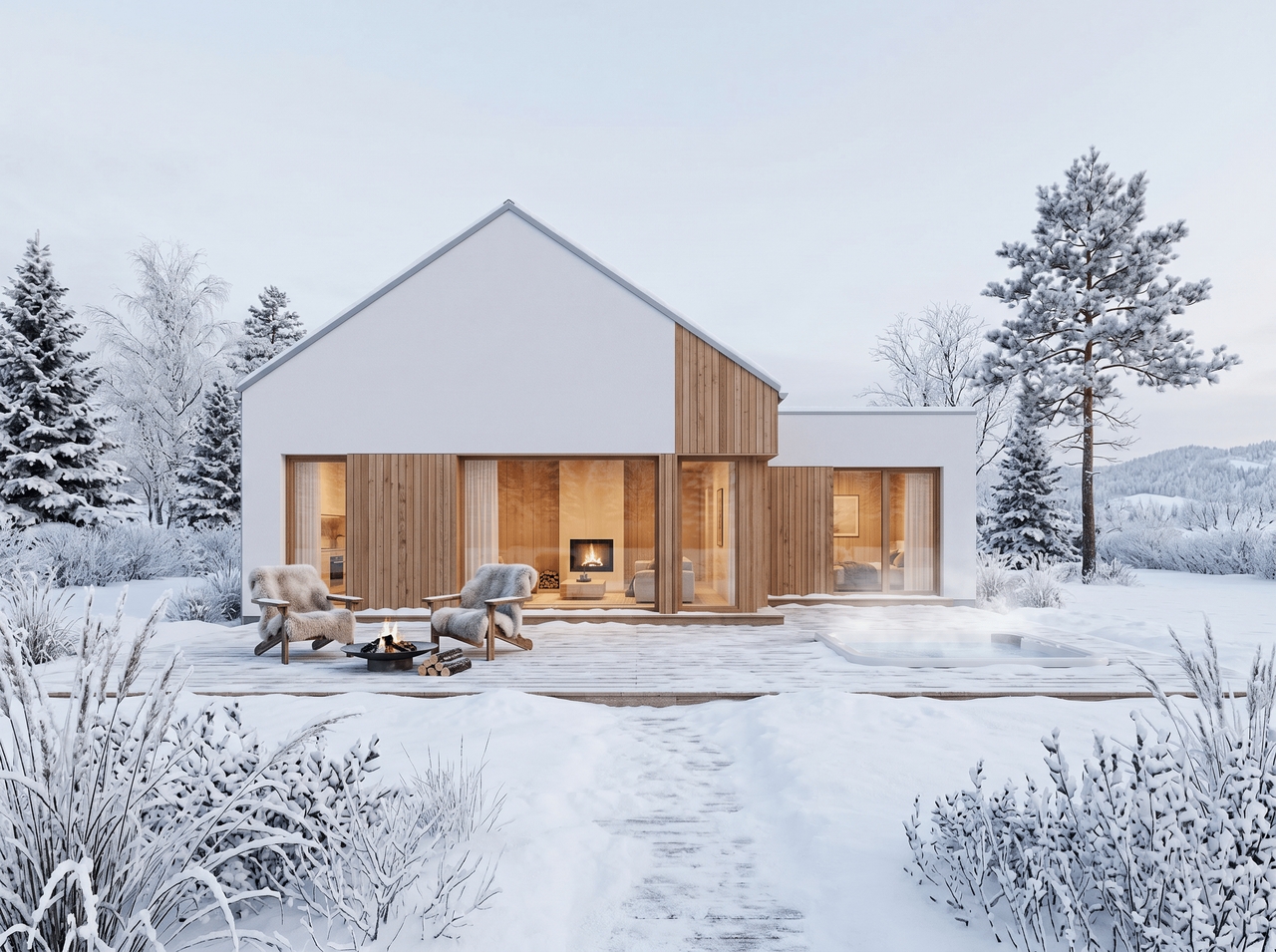 Scandinavian residential home