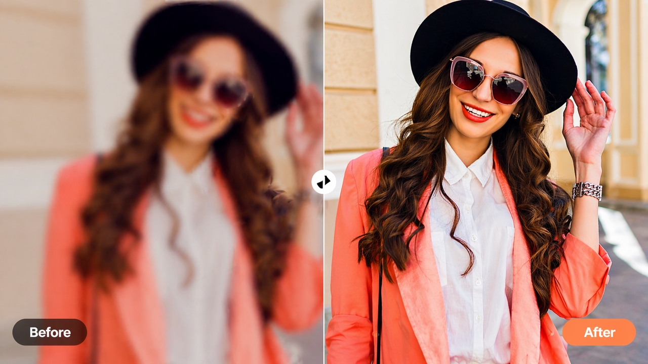 One-click AI image enhancement for any photo